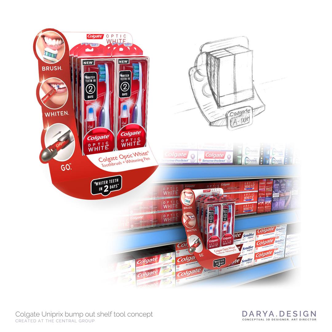 Colgate Shelf Tool concept