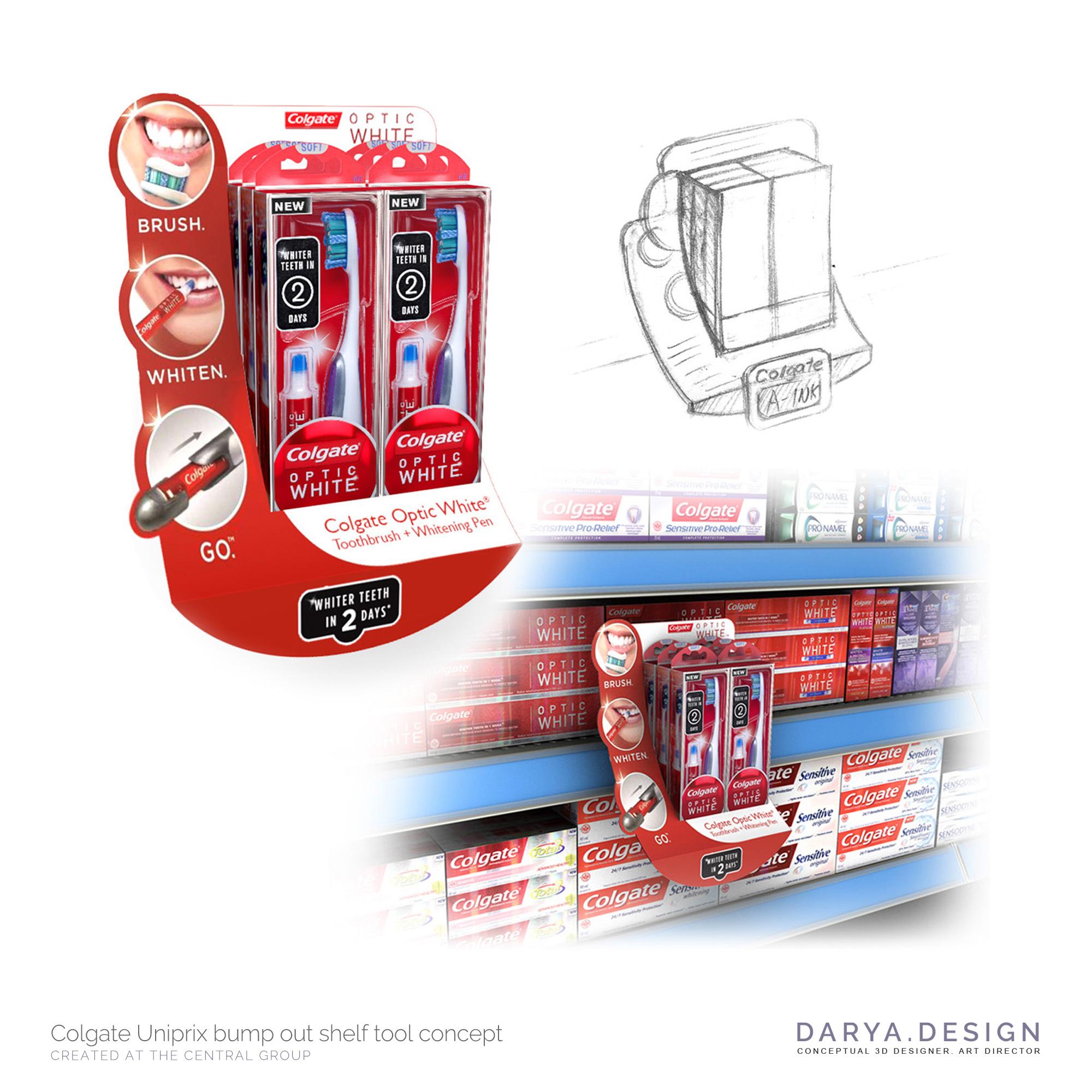 Colgate Shelf Tool concept - Image 1