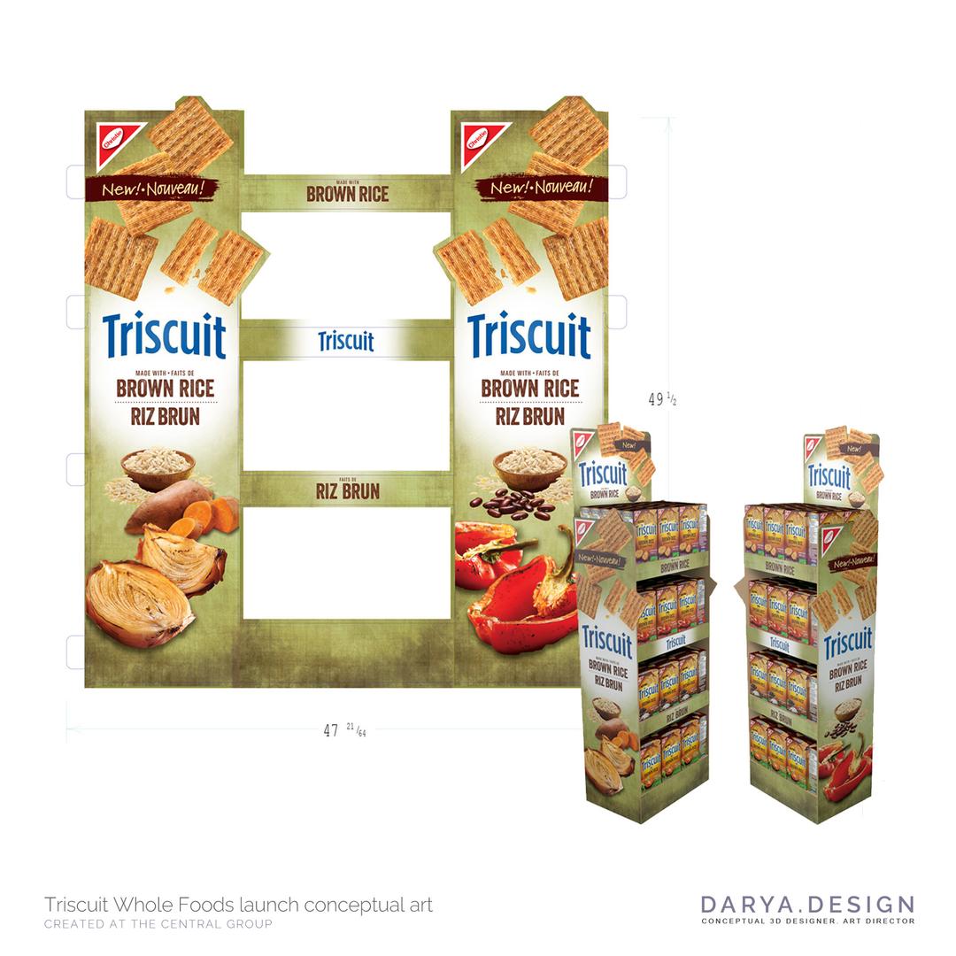 Triscuit conceptual art